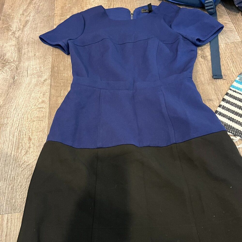 BCBG Maxarzia blue and black‎ dress 6